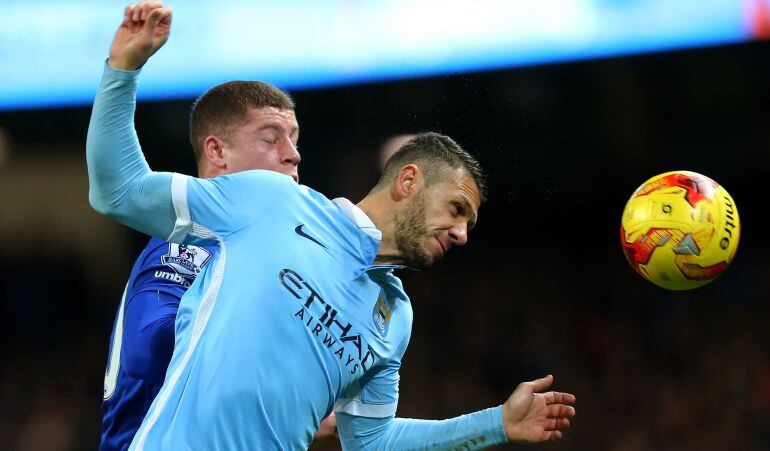 El argentino del Manchester City Martín Demichelis.