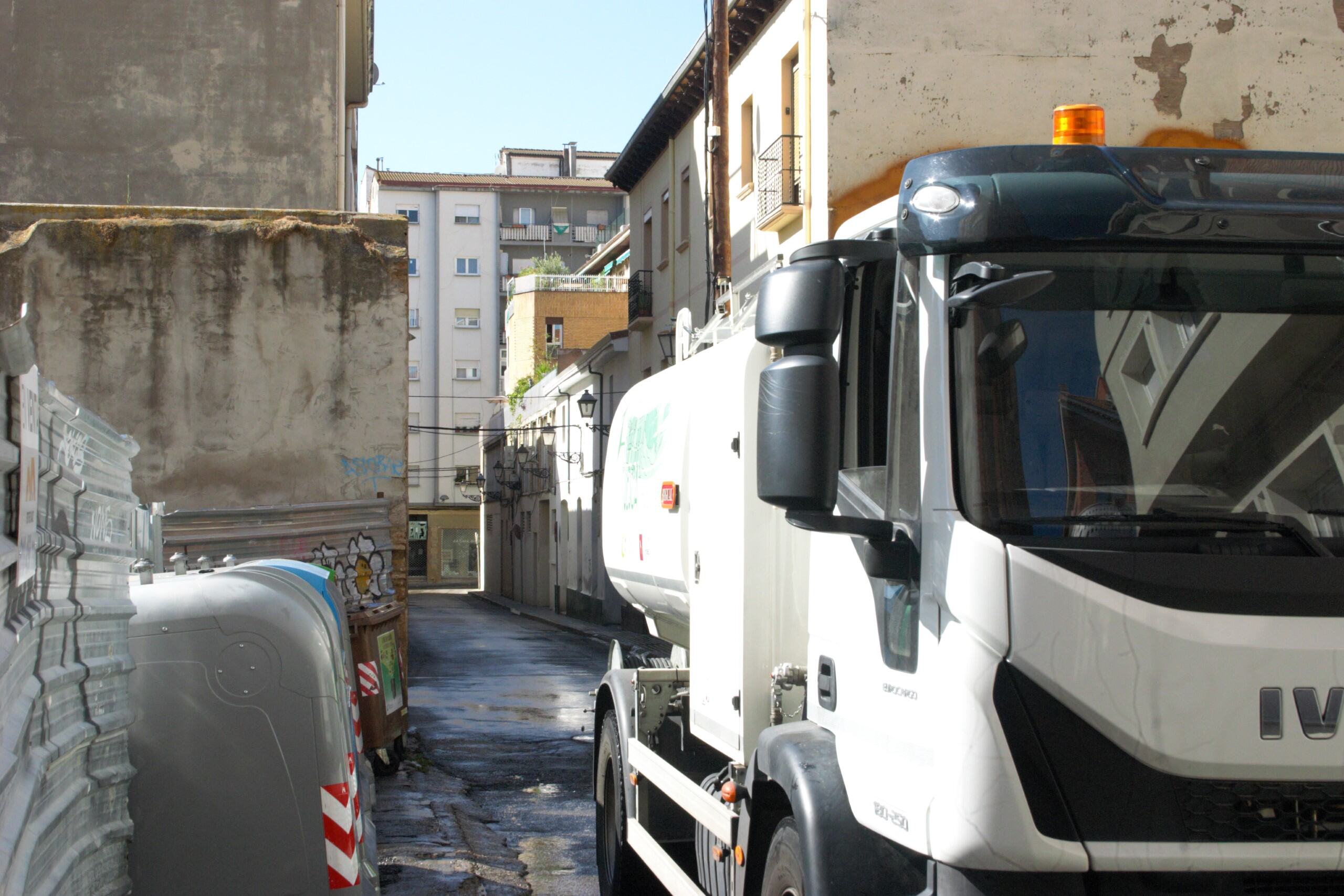 Trabajos de limpieza de calles tras San Lorenzo