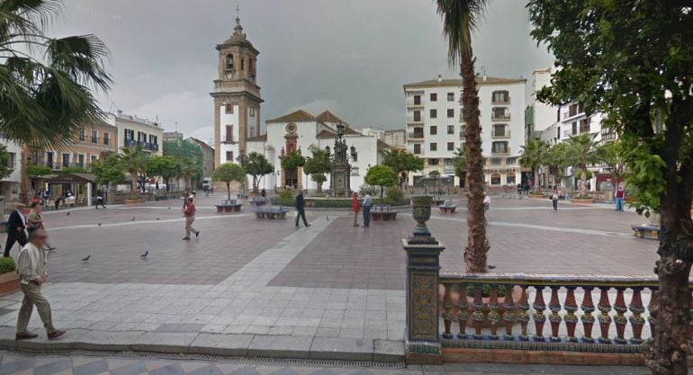 Plaza Alta, centro neurálgico de la ciudad de Algeciras 