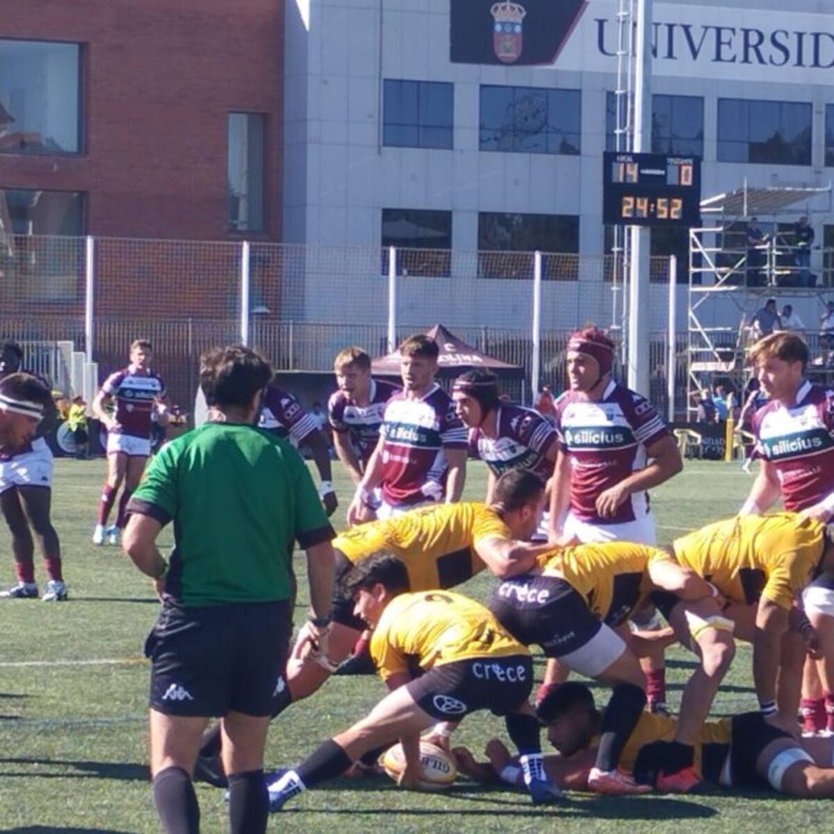 El Silicius Alcobendas Rugby comienza la temporada con derrota contra Recoletas Burgos