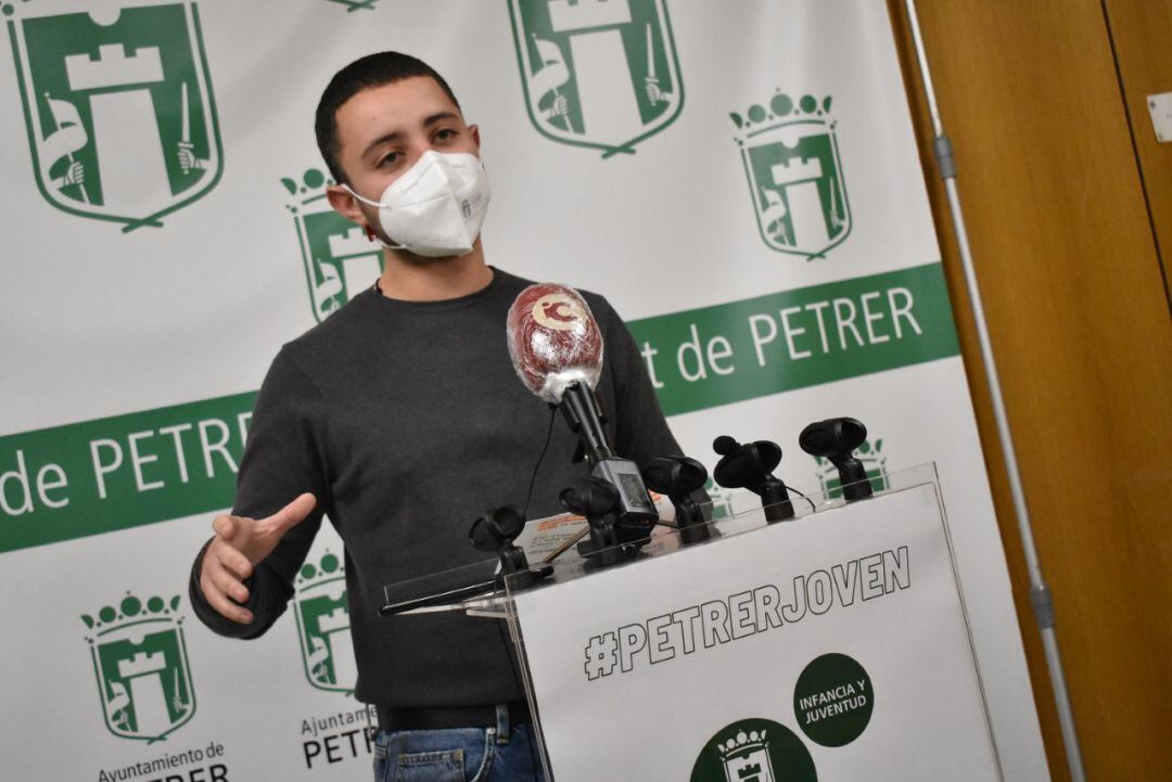 Alejandro Ruiz, concejal de Infancia y Juventud de Petrer