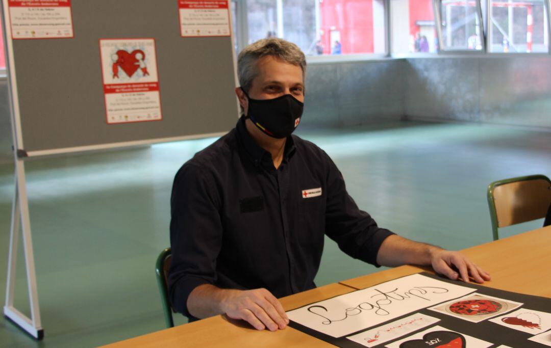 El director de l’ONG, Jordi Fernández.