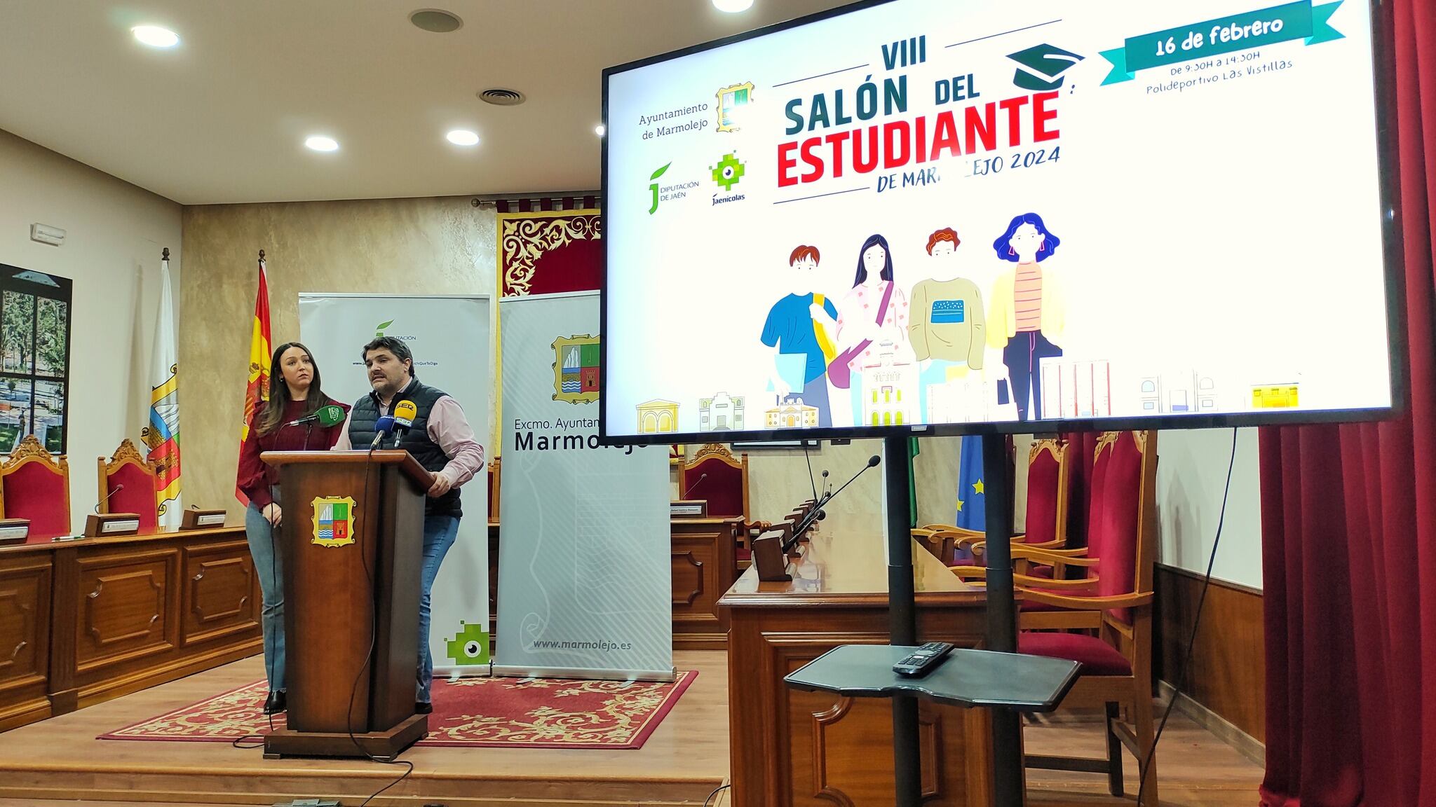 Marmolejo acoge la presentación de la octava edición del Salón del Estudiante