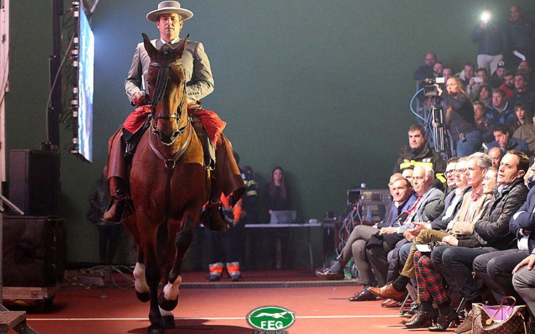 Imagen de una de las últimas galas de presentación del Campeonato de Galgos  