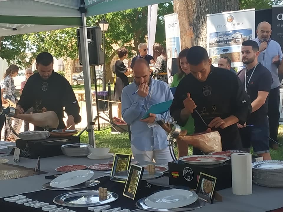 Concurso nacional de corte de jamón de Belmonte del año 2022