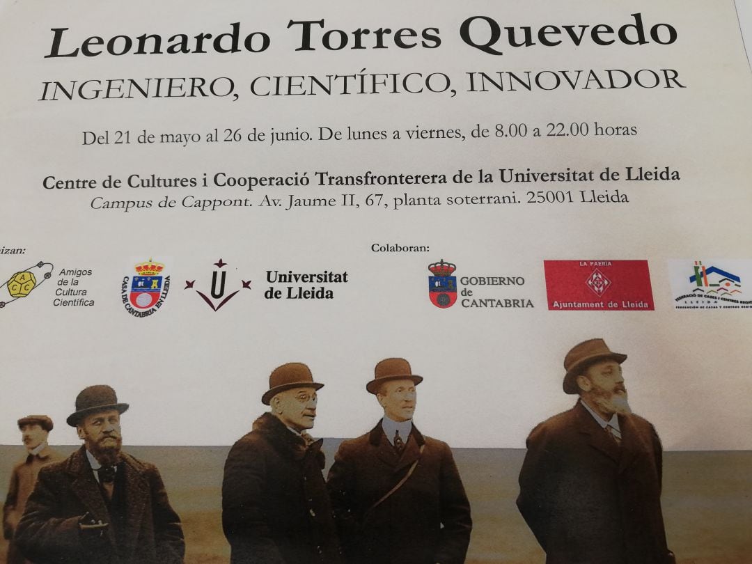 L'exposició sobre aquest inventor es podra veure al Campus de Cappont fins el 26 de juny.