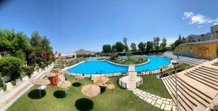 Instalaciones de la Piscina Municipal de Jódar