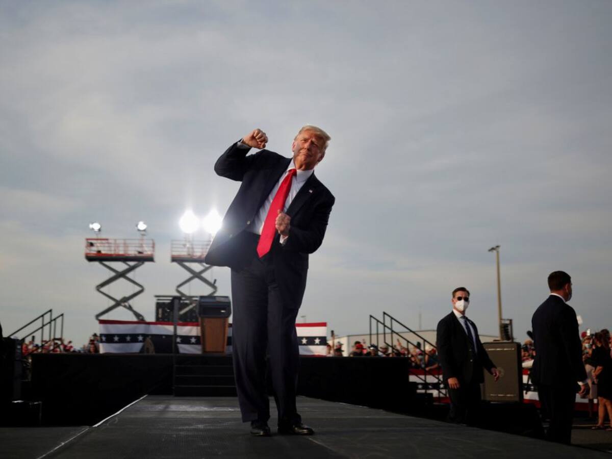 Trump asegura estar orgulloso de ser "el primer presidente" sin "nuevas guerras"