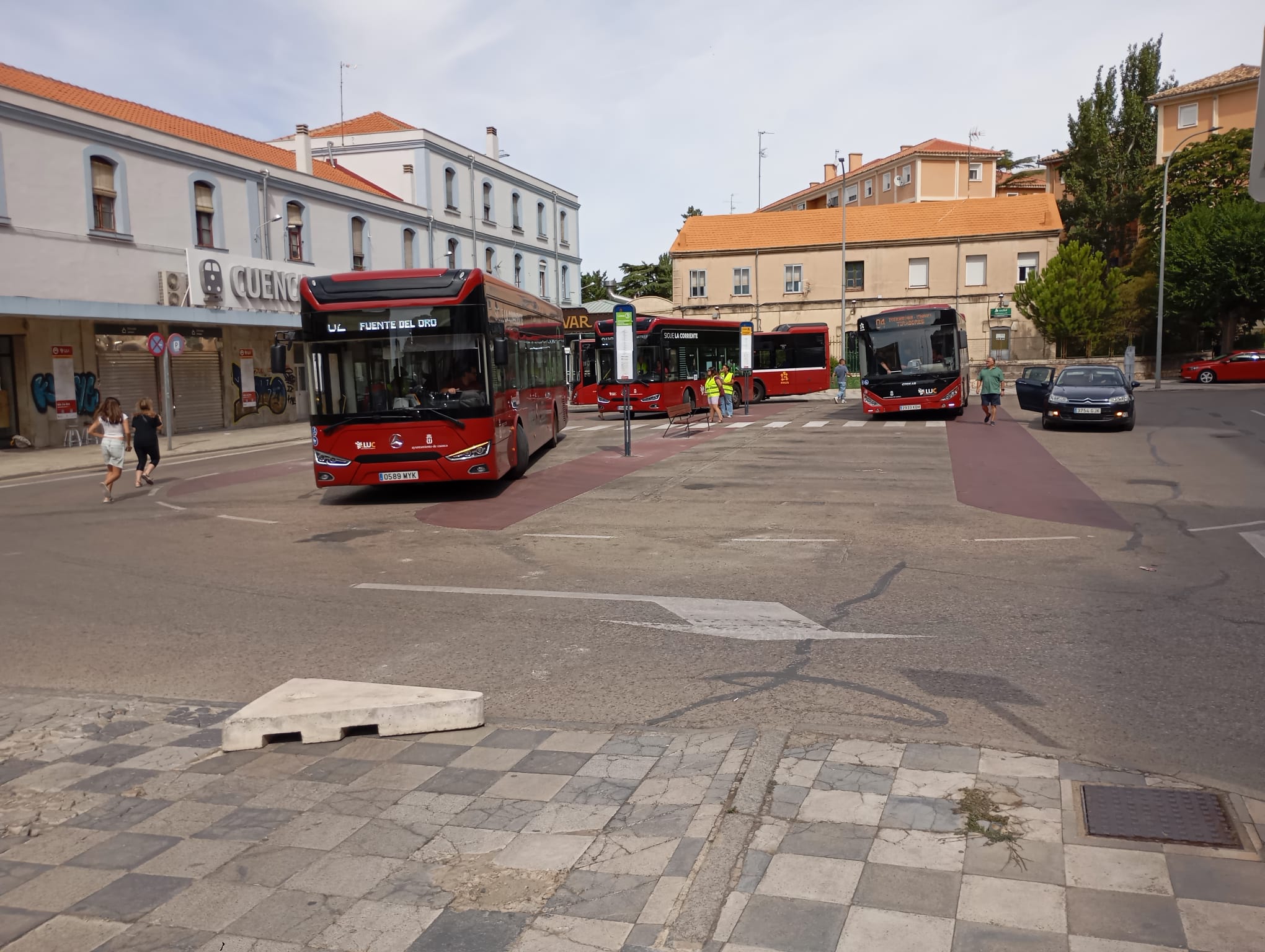 Intercambiador de Mariano Catalina en Cuenca