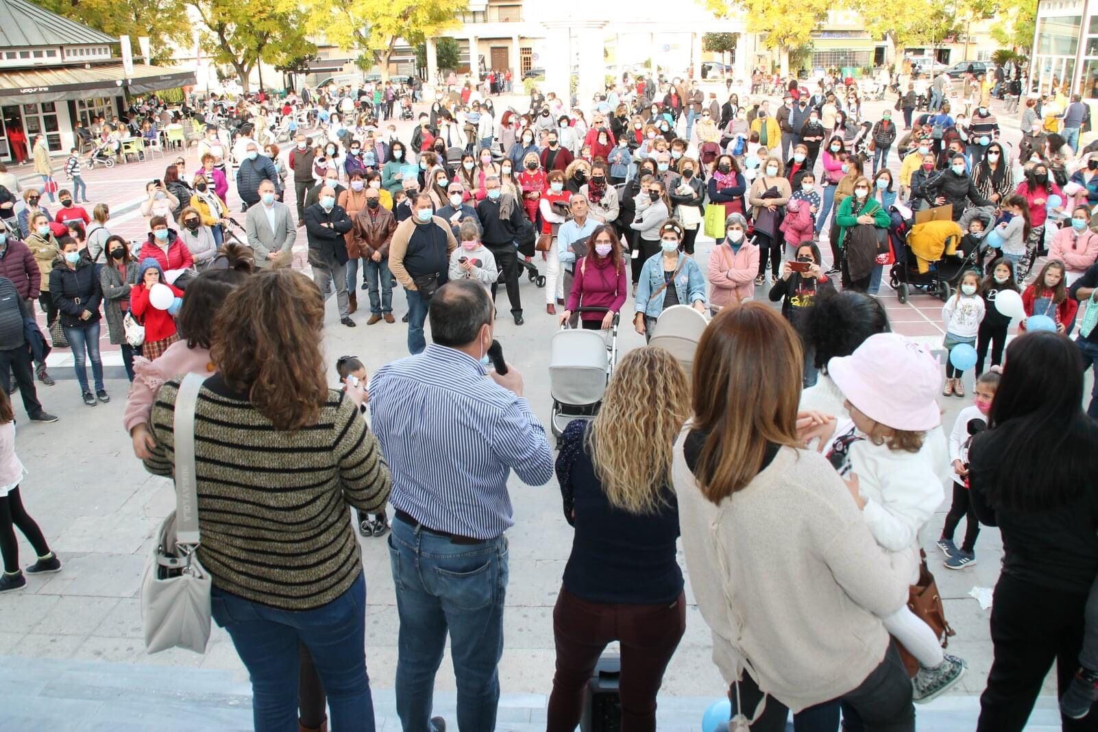 Foto de archivo de la concentración del pasado mes de febrero