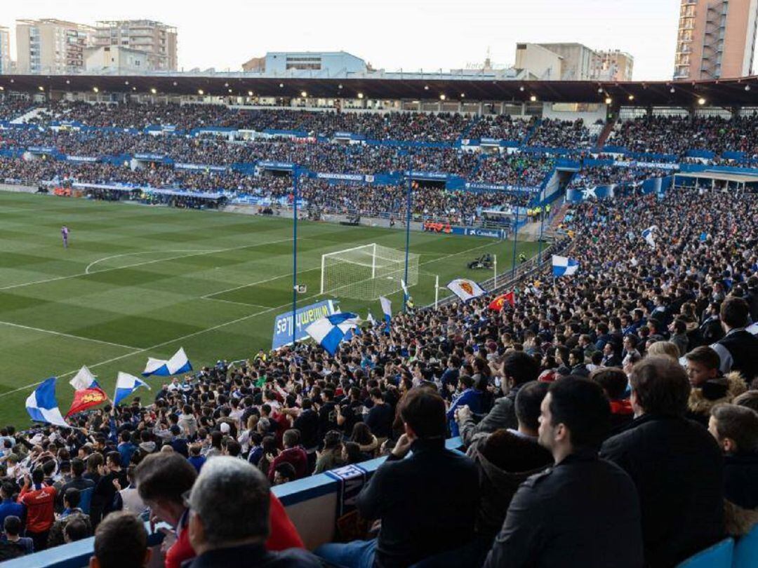 La Romareda acogió la mejor entrada de la temporada en el partido del Real Zaragoza contra el Albacete