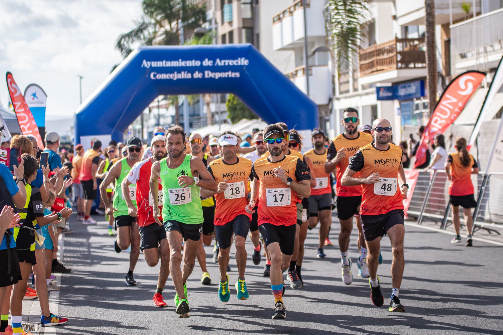 Salida de la carrera.