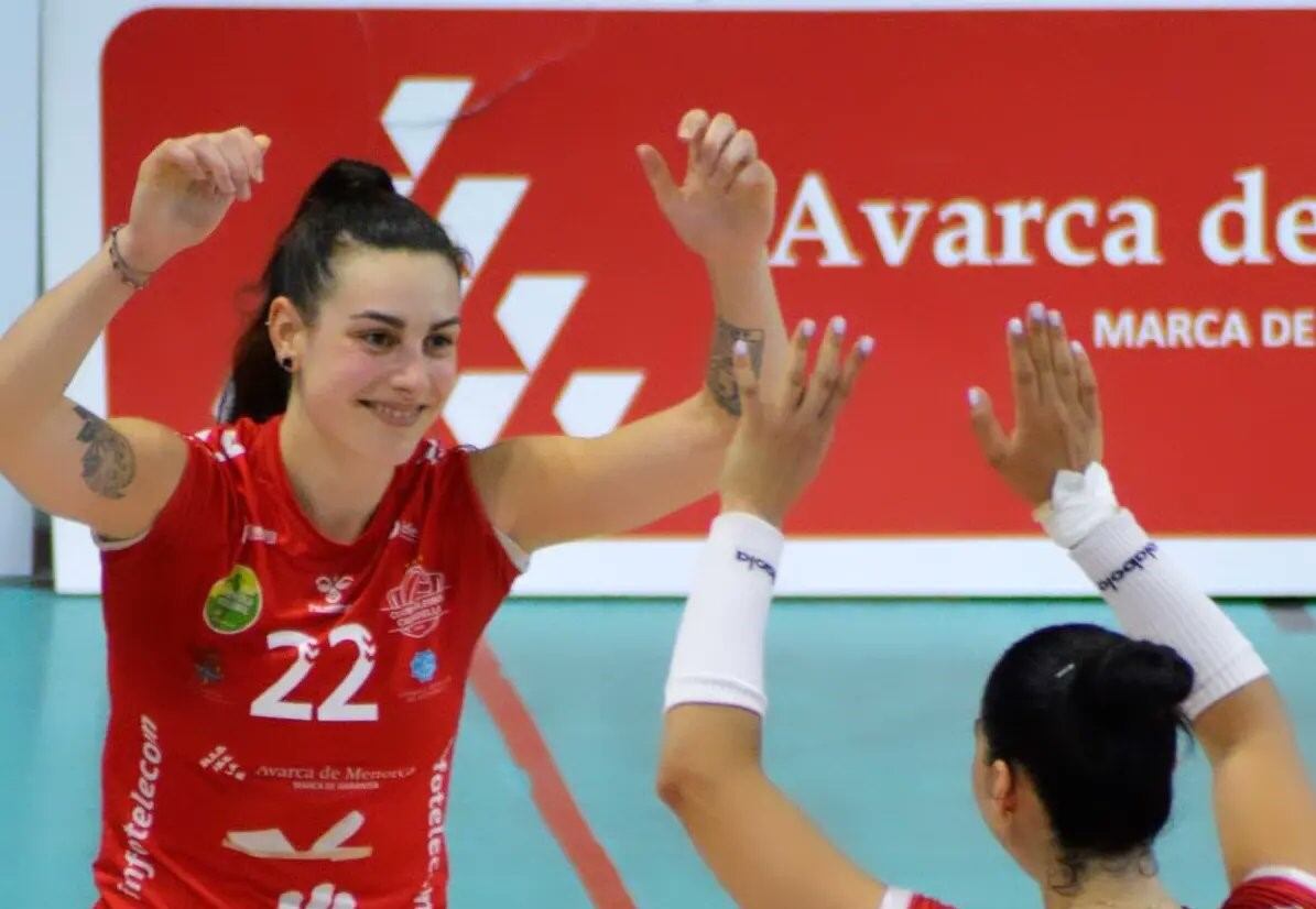 La oposada gallega Jimena Fernández va jugar un gran partit a Lugo.