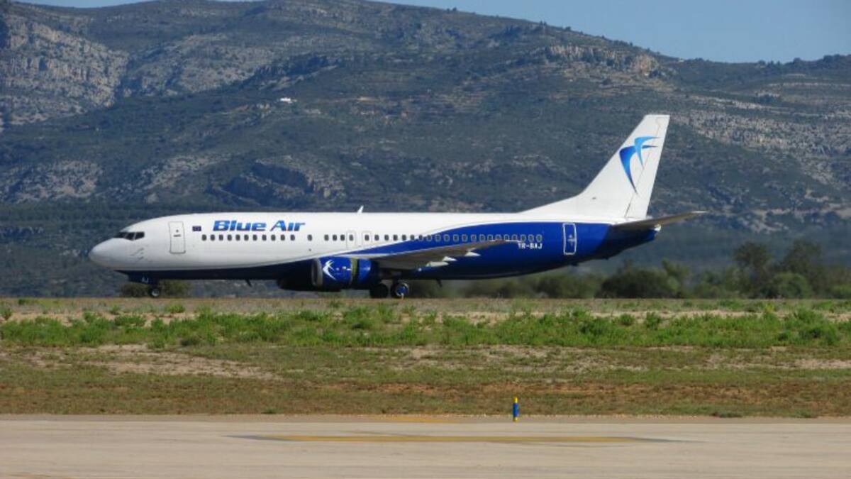 Blue Air ya conecta la provincia con Bucarest