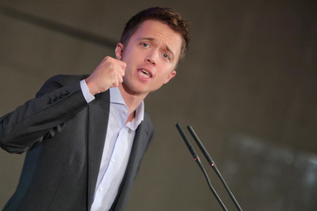 Errejón en un discurso