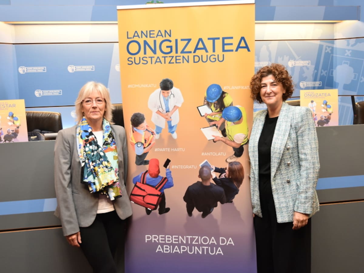 Osalan pone el foco en la prevención psicosocial en el trabajo y destaca el descenso de la siniestralidad