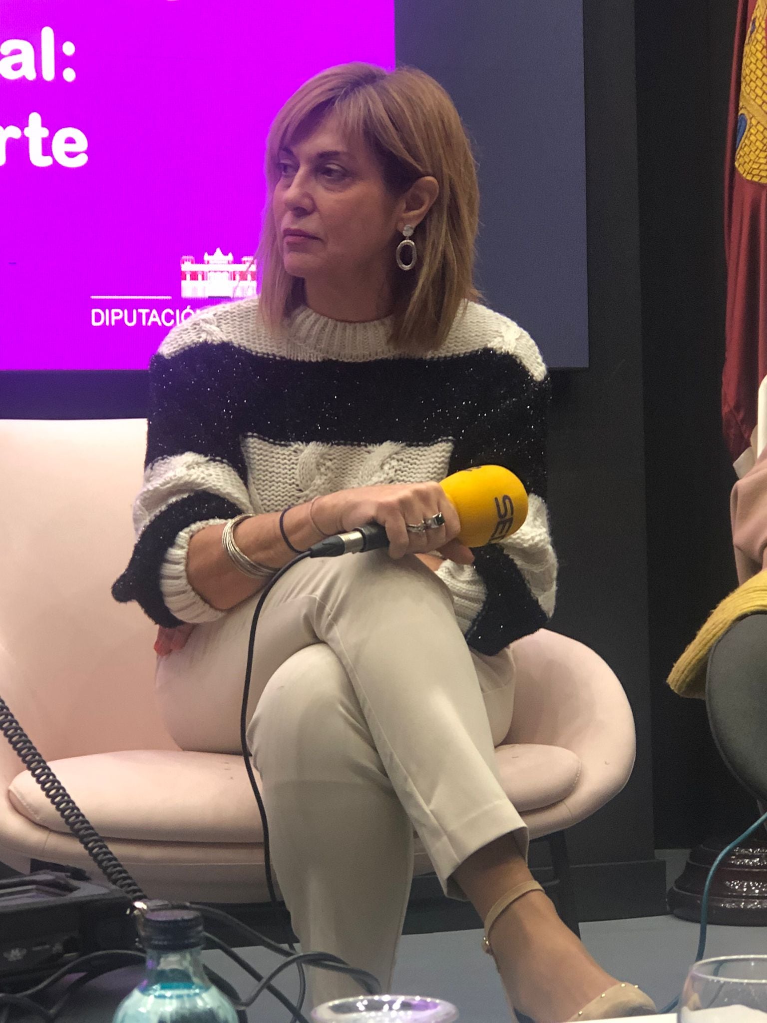 La secretaria provincial de CCOO Albacete, Carmen Juste