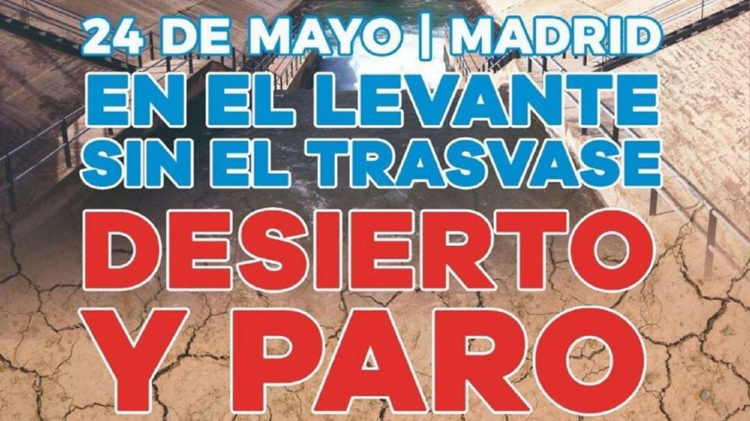 Los regantes se manifiestan el linés 24 en Madrid