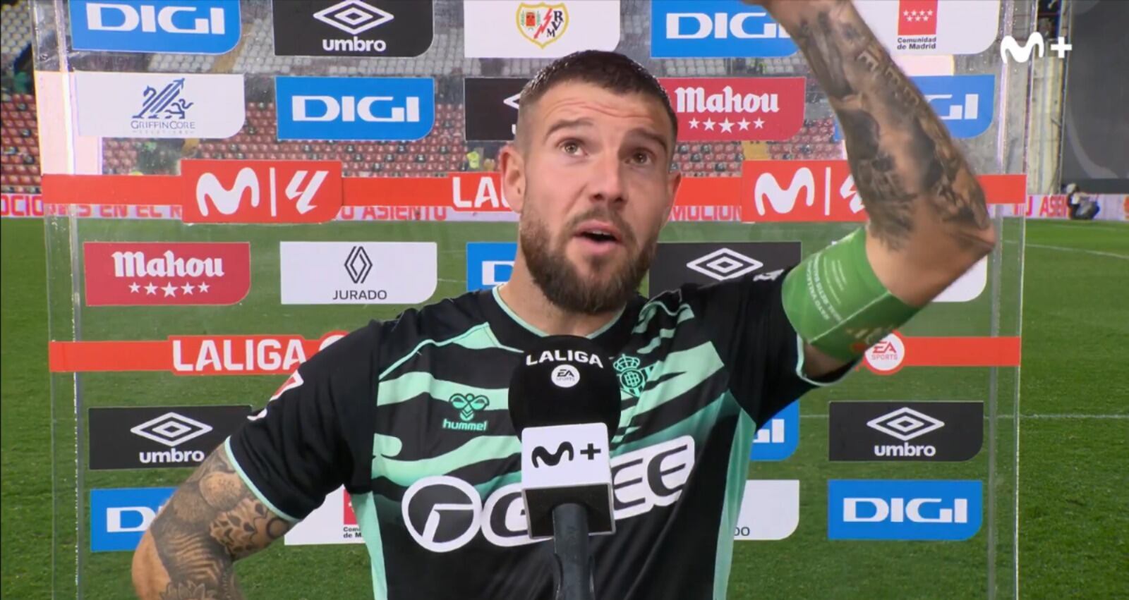 Aitor Ruibal. @MovistarFutbol