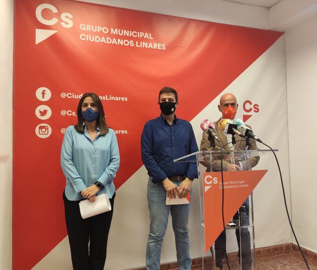 Noelia Justicia, Ildefonso Ruiz y Pedro Cintero.