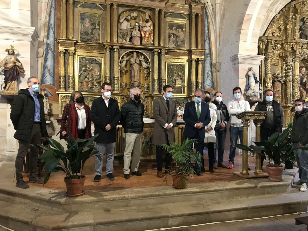 La Junta finaliza la restauración de la iglesia de Nuestra Señora de la Asunción, en Barrio de Santa María