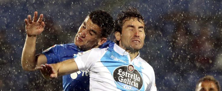 Un momento del partido