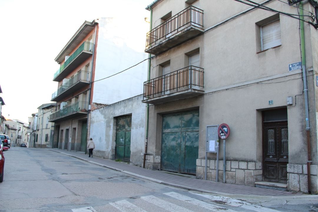 Un tramo de la extensa calle Segovia