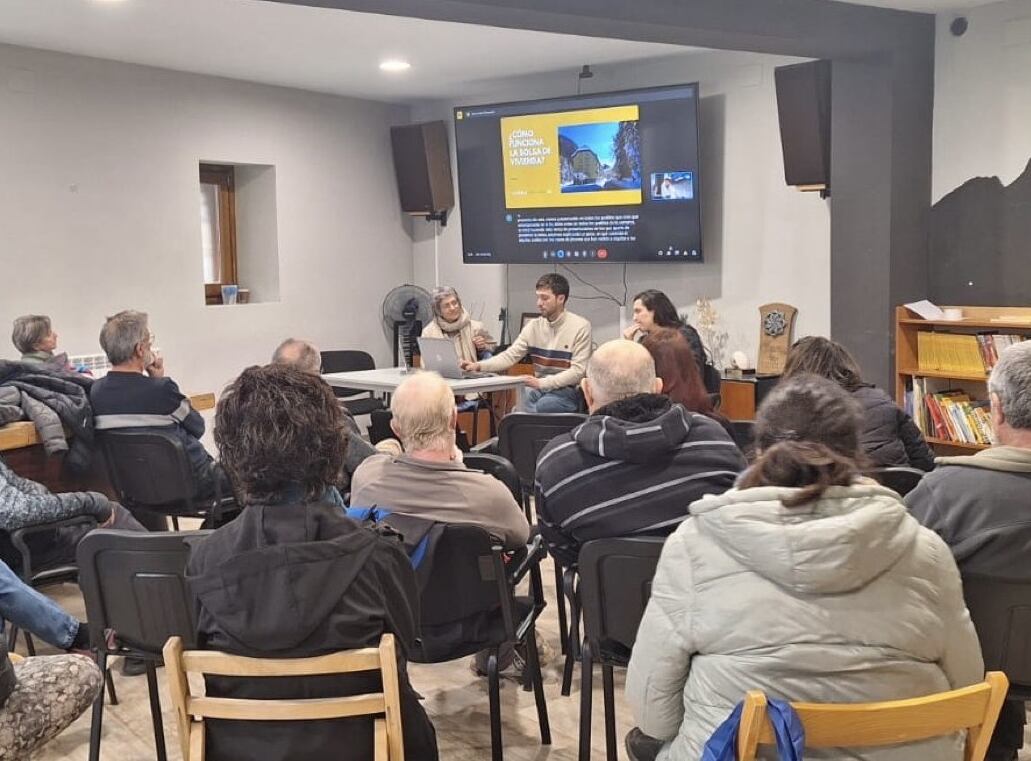 Reunión del proyecto de vivienda de la Comarca de la Jacetania