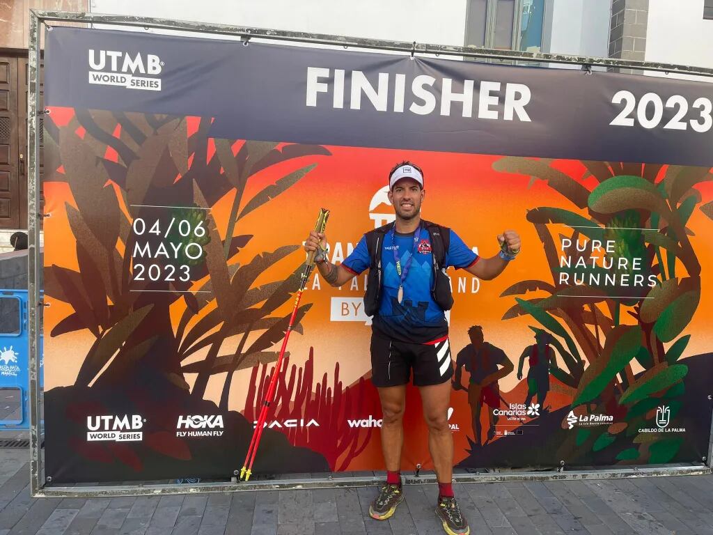 David Maciás, en La Palma