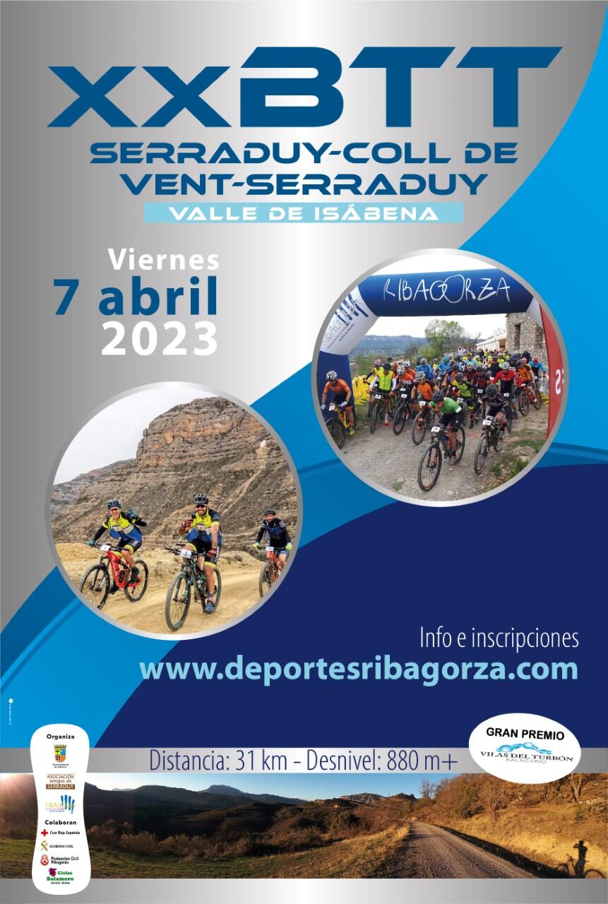 Vuelve la BTT SERRADUY-COLL DE VENT-SERRADUY