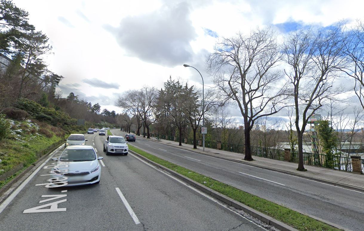 Cuesta de Beloso en Pamplona.