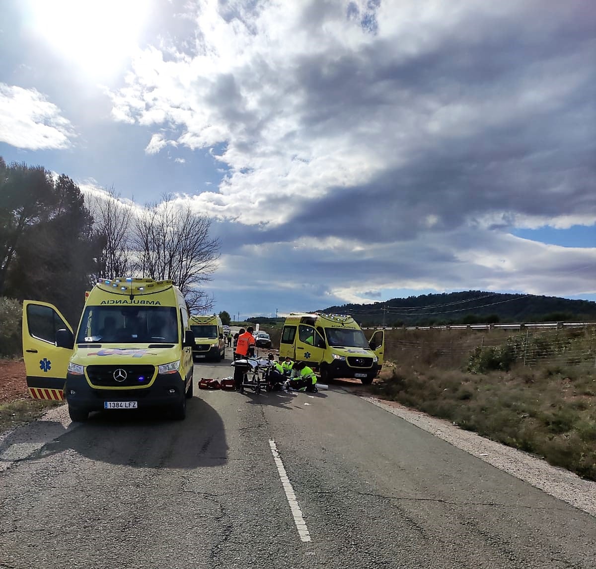 Accidente Laboral In Itinere en el que perdió la vida un jornalero y resultaron heridos otros cinco