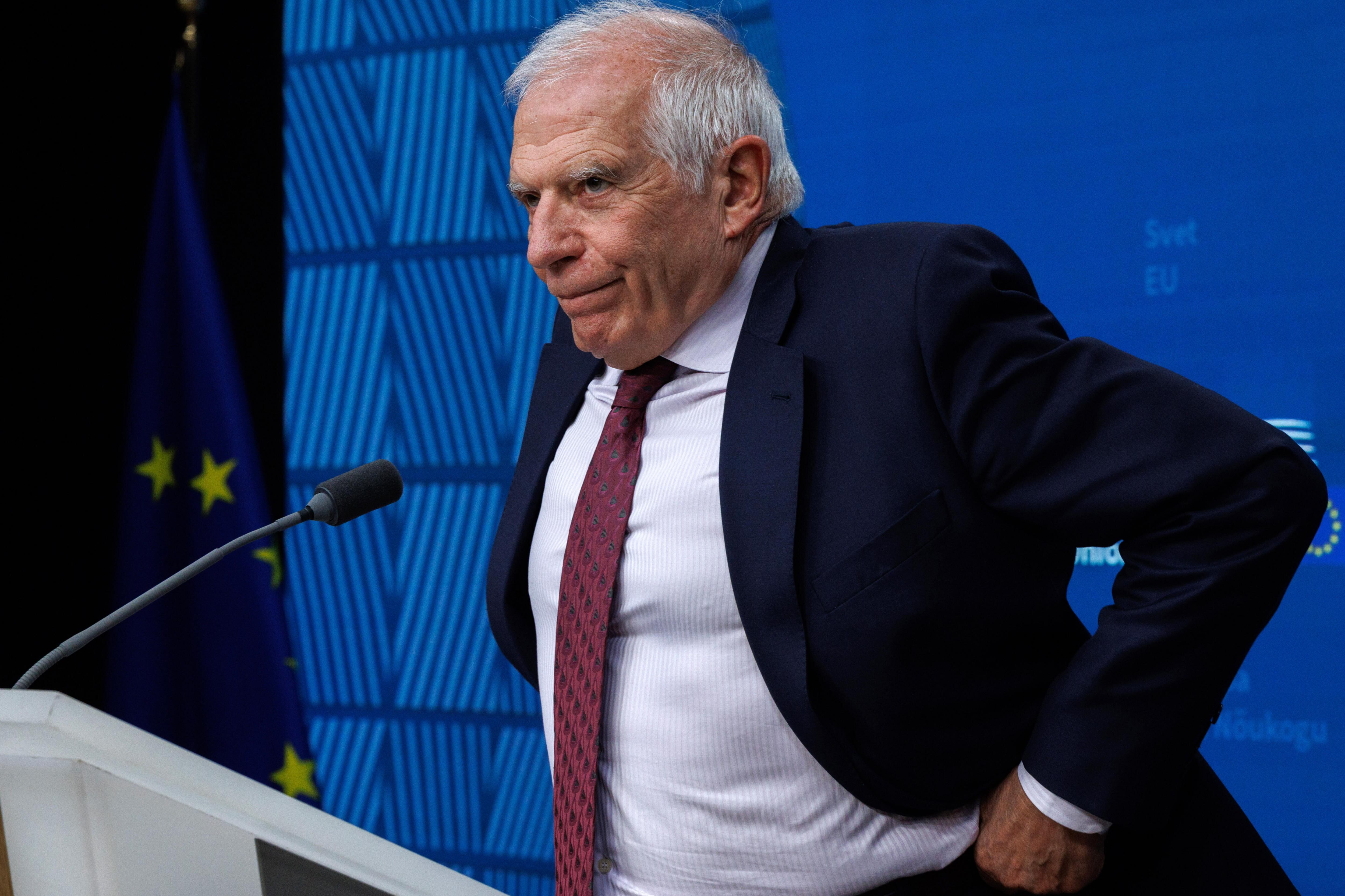 El Alto Representante de la UE en Asuntos Exteriores, Josep Borrell