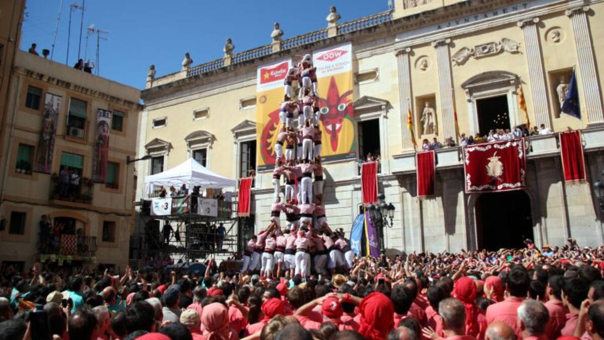 Robert Romaní: 'Poder fer aquests castells tan grans és la recompensa a l'esforç i el treball a tanta gent'.