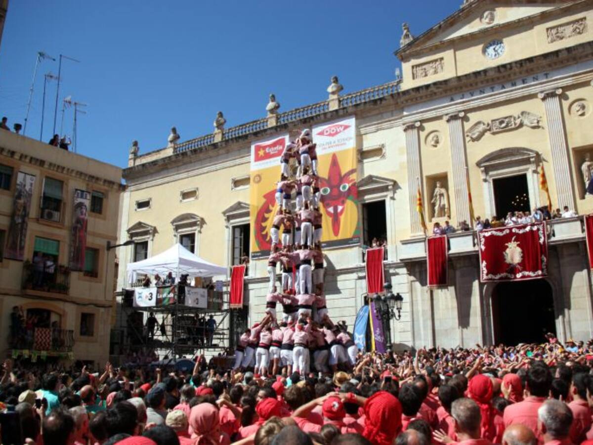Robert Romaní: 'Poder fer aquests castells tan grans és la recompensa a l'esforç i el treball a tanta gent'.