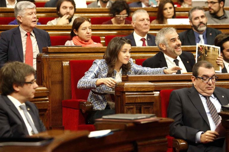 Sessió de control al Parlament de Catalunya