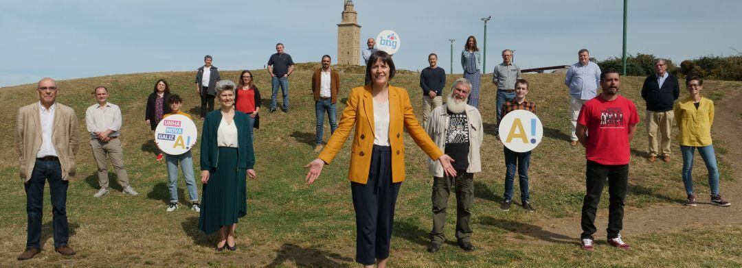 Ana Pontón presenta su candidatura a la Xunta de Galicia en A Coruña