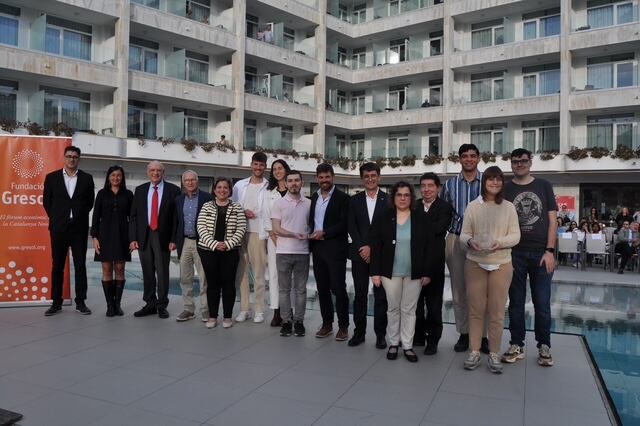 Foto de família dels Premis Gresol