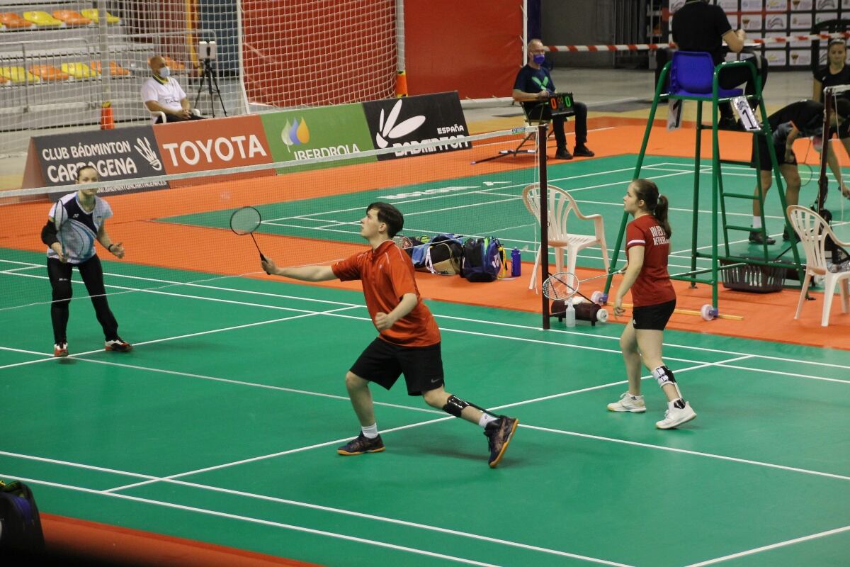 Celebración del Internacional de Parabádminton en Cartagena en 2021