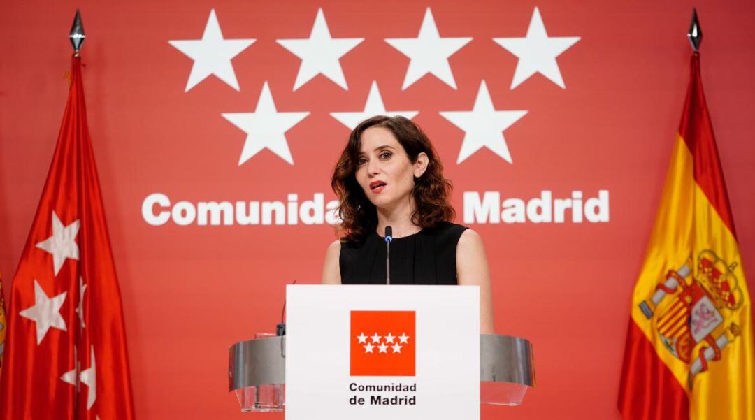 Comparecencia de Isabel Díaz Ayuso