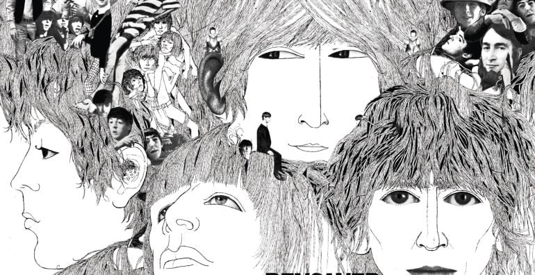 Carátula del disco &#039;Revólver&#039;, de The Beatles