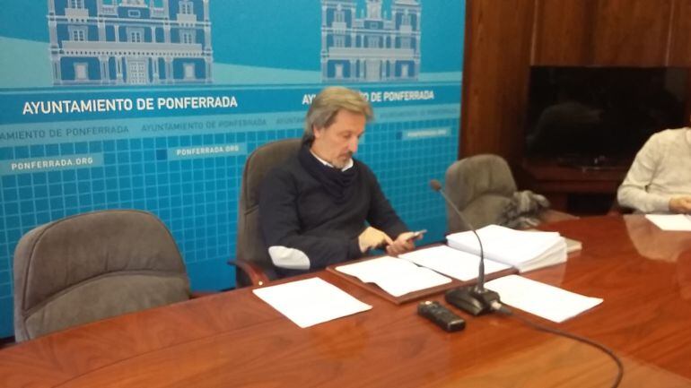 Portavoz de CB en Diputación de León, Pedro Muñoz 