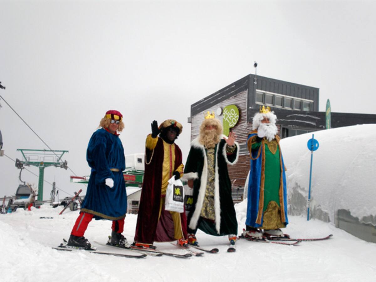 Los Magos de Oriente llegaran sin problemas en el Alto Gállego