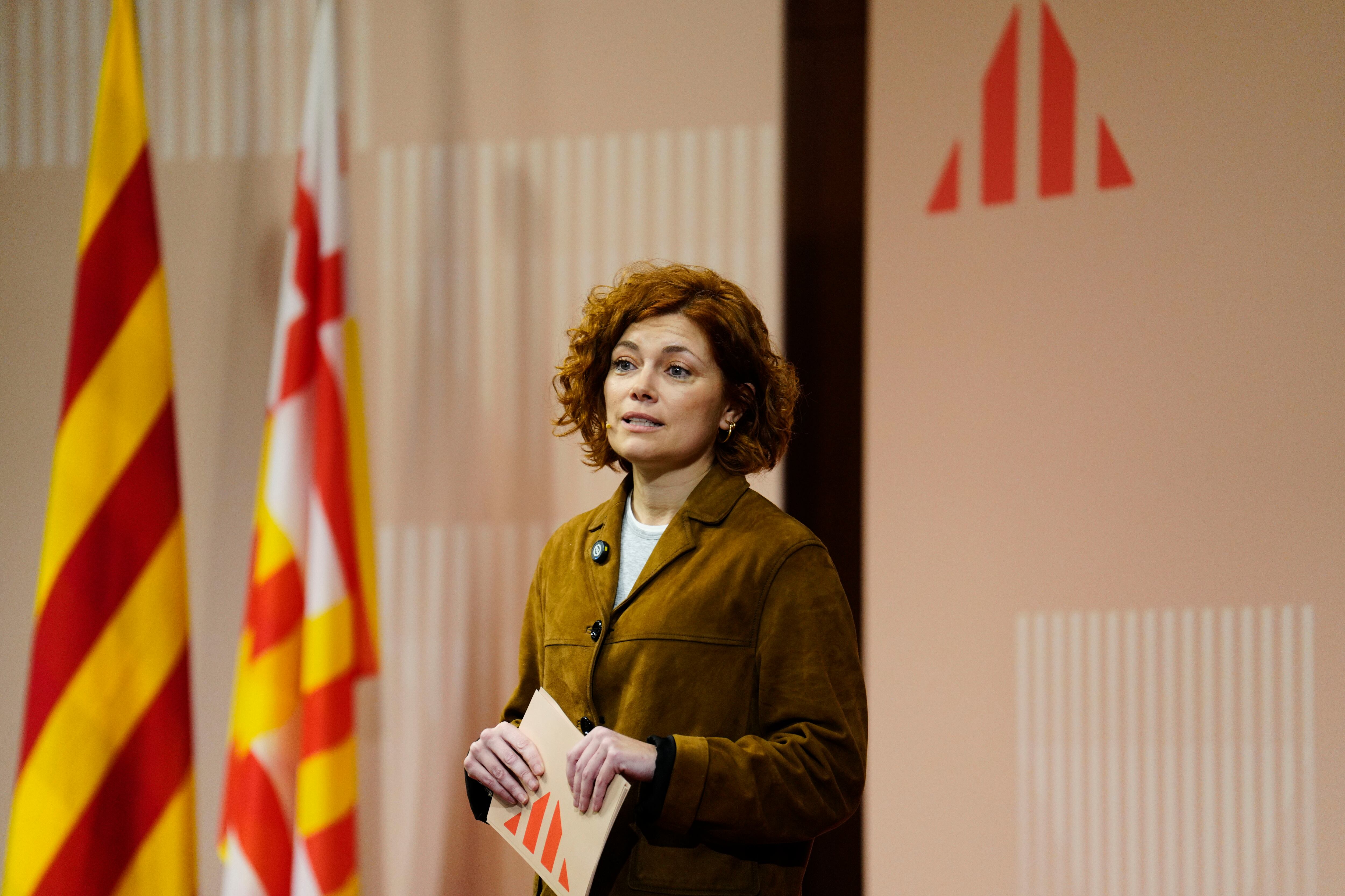Elisenda Alamany, secretària general d'ERC, en una imatge d'arxiu
