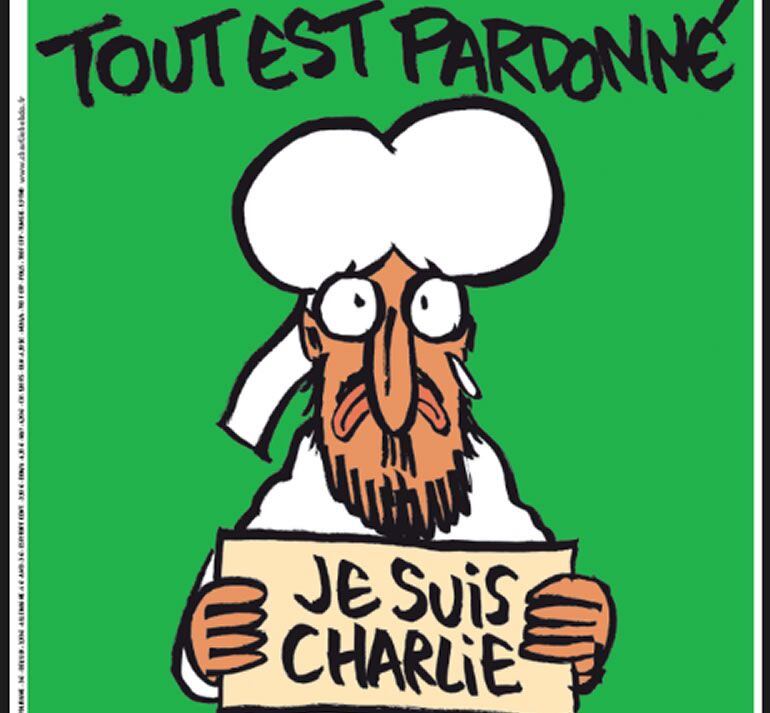 La portada del nuevo número de la revista francesa &#039;Charlie Hebdo&#039; que se publicará este miércoles.