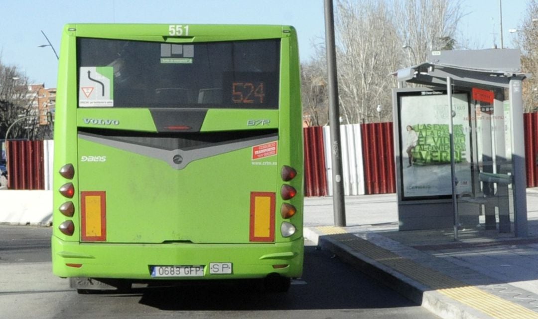 Autobús de la Línea 524 de Móstoles