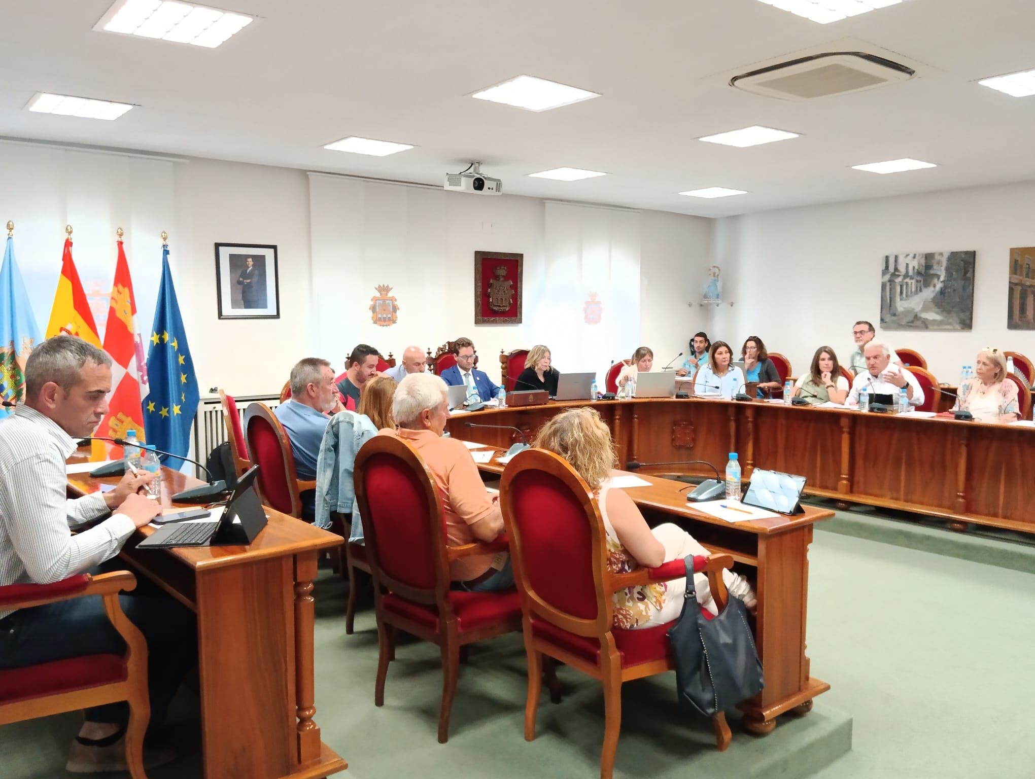 Imagen del pleno extraordinario celebrado este martes