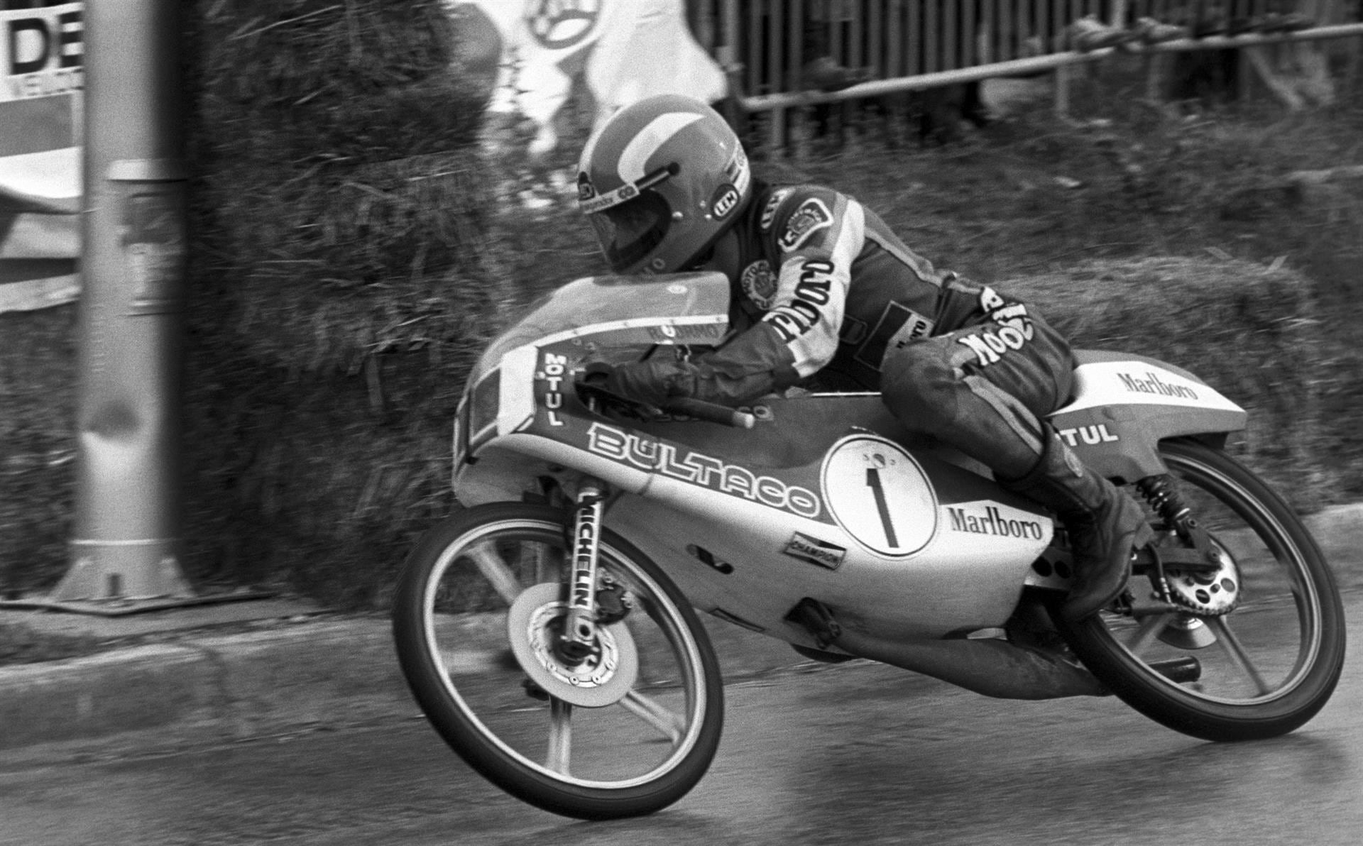 Ricardo Tormo, piloto de Bultaco (1979)