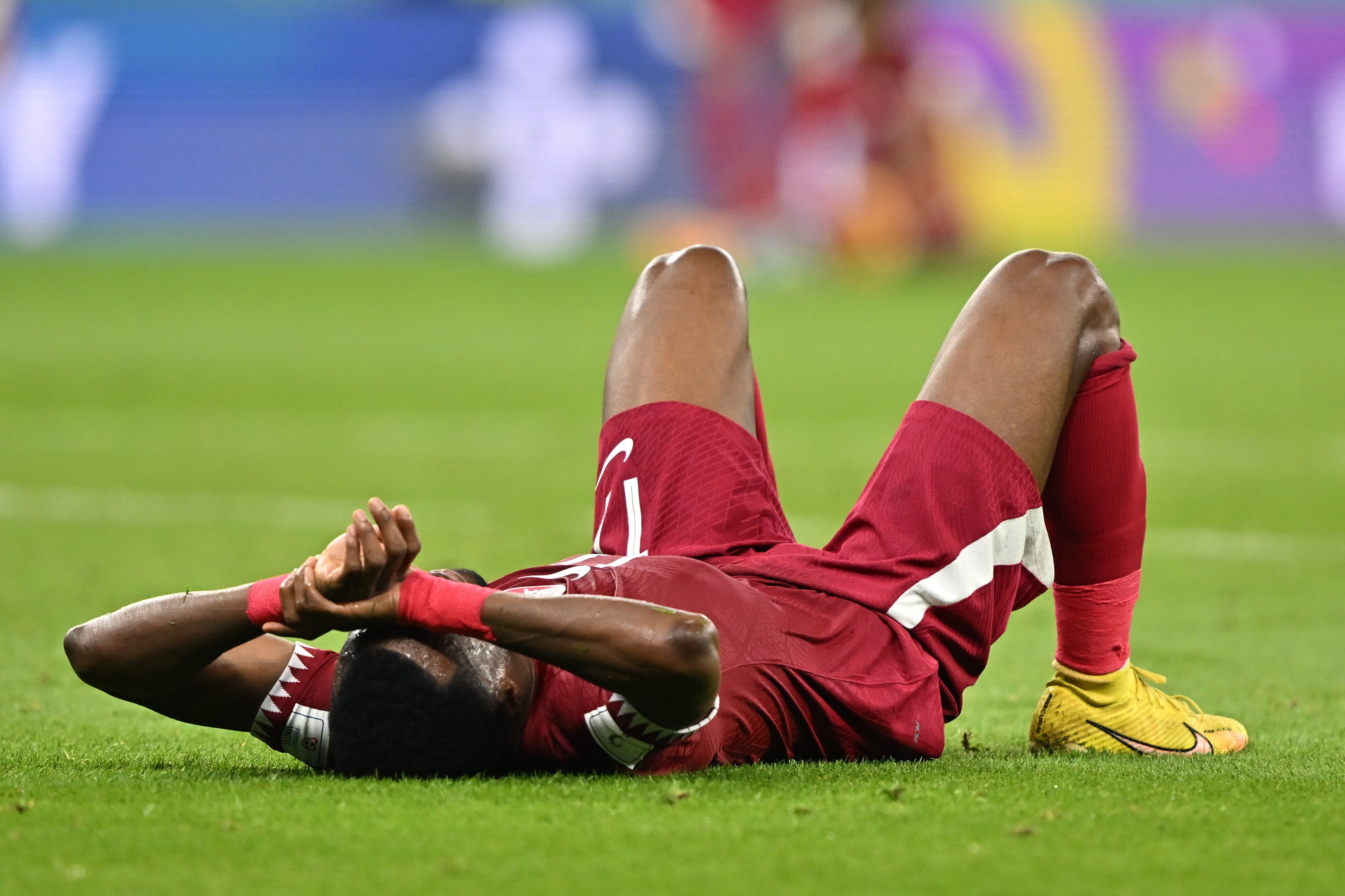 Ismail Mohamad tras la derrota de Qatar en el partido de este viernes