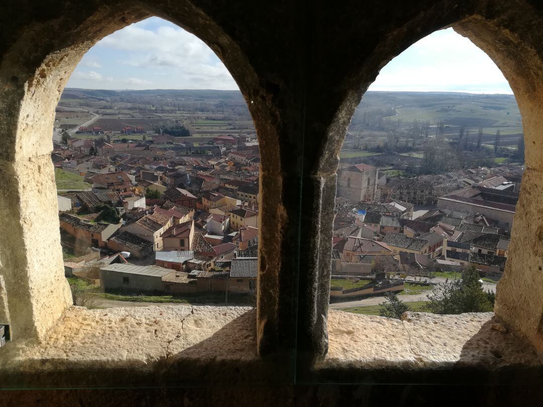 Vista desde el castillo de Peñaranda de Duero